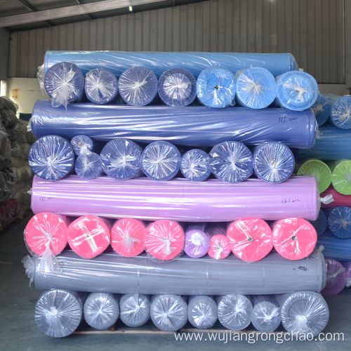 Wholesale custom double sided suede fabric in rolls